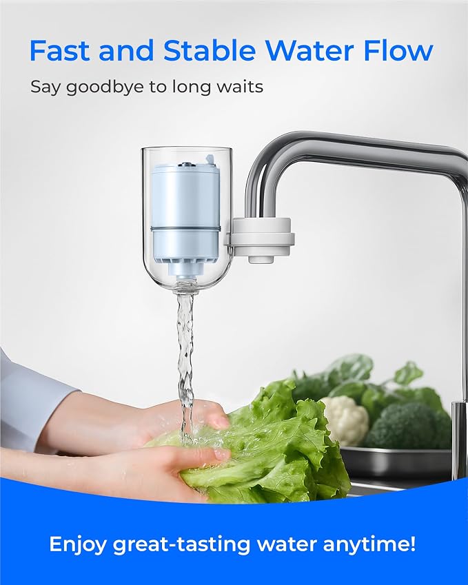 Waterdrop CF08D Faucet Water Filter, 6 Pack | Compatible - Image 8