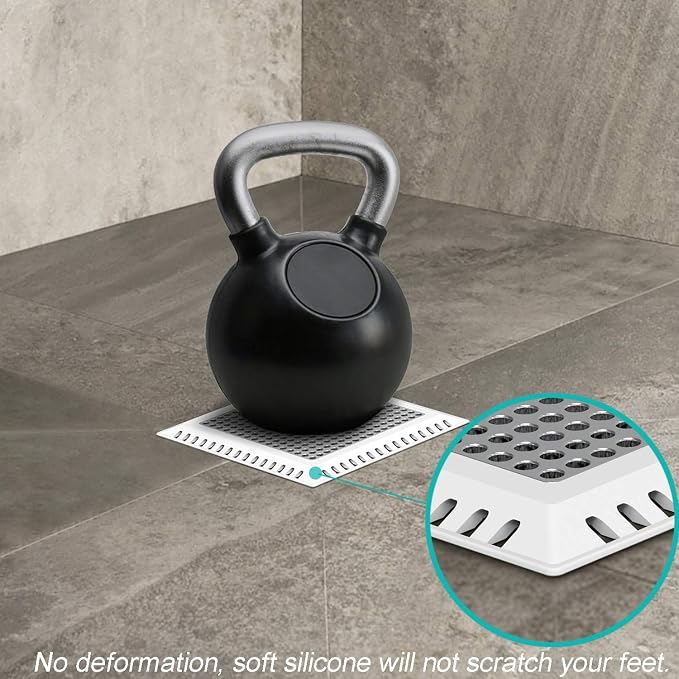 Aojuxix Shower Drain Hair Catcher/Drain Protector/Shower Drain Cover | - Image 4