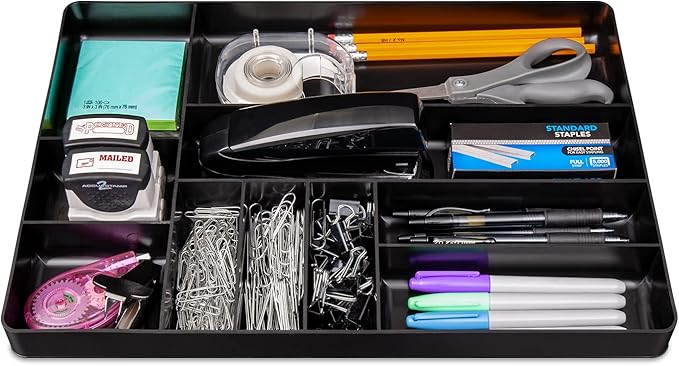 Ernst MFG 10 Compartment Drawer Organizer: Heavy Duty Stackable Tray - Image 6