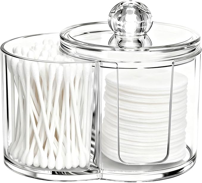 2- Grid Q-tip Holder for Bathroom, Cotton Swab Holder by Unknown