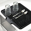Silicone Dish Drying Mat, 19.7"*17" Dish Drying Pad, Kitchen Accessories by EBIGIC