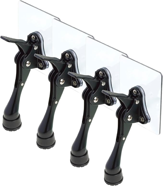Door Stopper with Adhesive Bracket Stickers, No Drilling or Tools Needed by HASHI