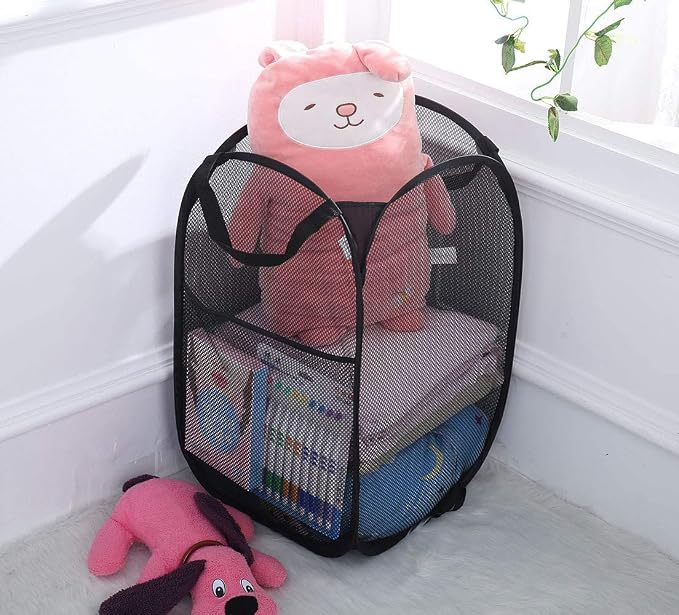 Mesh Pop up Laundry Hamper - Image 3