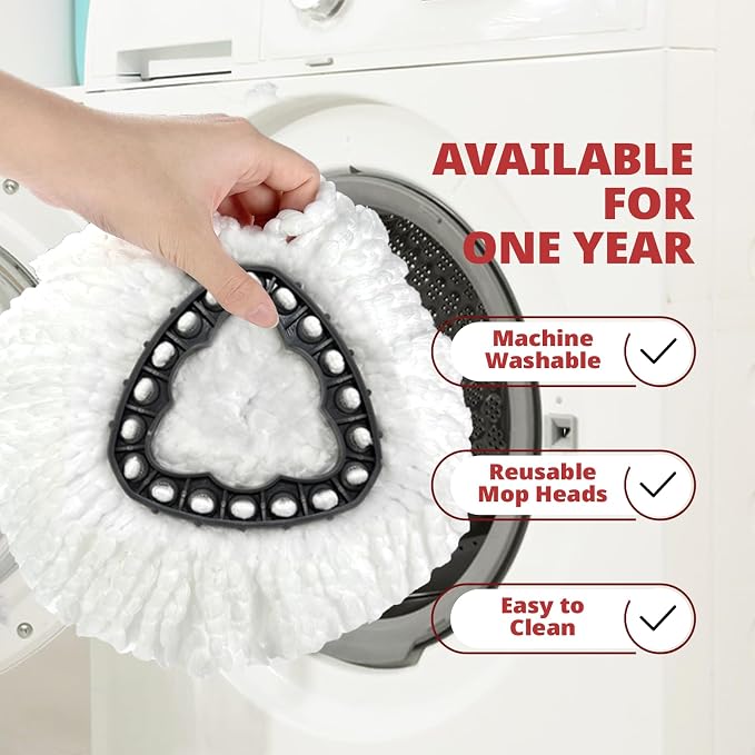 4 Pack Mop Replace Head - Image 3