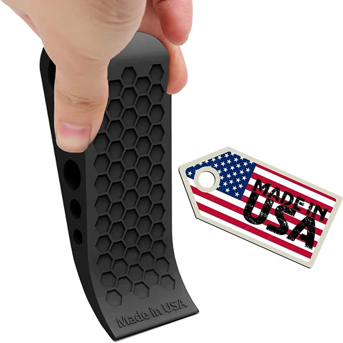 Door Stoppers for Bottom of Door Premium Floor Rubber Door Stop Wedge Made in - Image 2