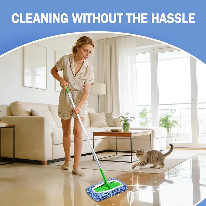8 Pack Reusable Mop Pads Compatible - Image 8