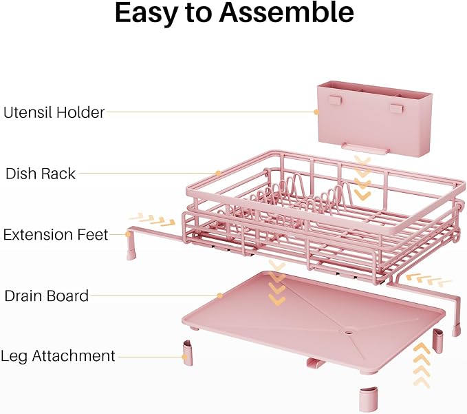SNTD Expandable Dish Drying Rack - Image 8