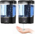 2 Pack Automatic Soap Dispenser Touchless, 600 ml / 20 oz Commercial Hand Soap by VZZNN