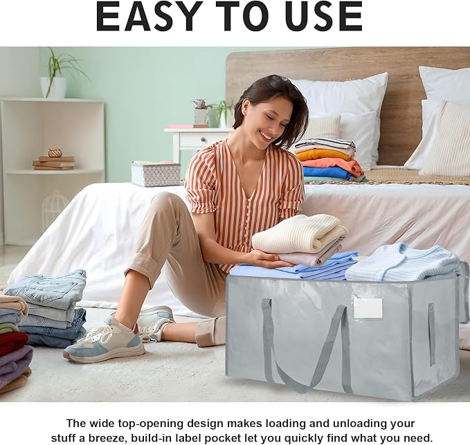 12 Pack-Extra Large Heavy Duty Moving Bags - Image 6