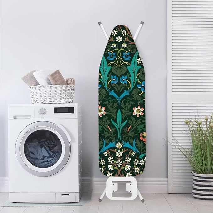 William Morris Blackthorn Pattern Ironing Board Cover 14x45 Ironing Board Cover - Image 4