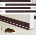 Gisafai 4 Pack 36" Door Sweep Mouse Stopper, Aluminum Draft Blocker Seal | by Gisafai