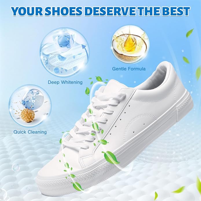 Jevvu Shoe Cleaner, Sneaker Cleaner Foam - Image 3