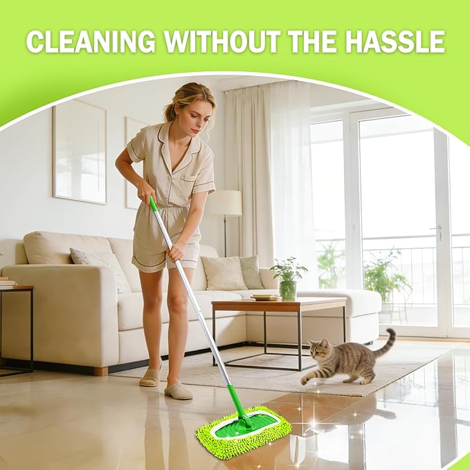 8 Pack Reusable Mop Pads Compatible - Image 8