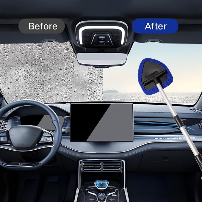 Qydipclin 7pcs Windshield Cleaner Tool Car Window Cleaning Wash Kit - Image 3
