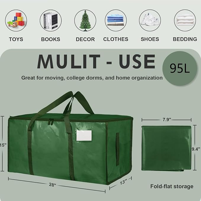 12 Pack-Extra Large Heavy Duty Moving Bags - Image 2
