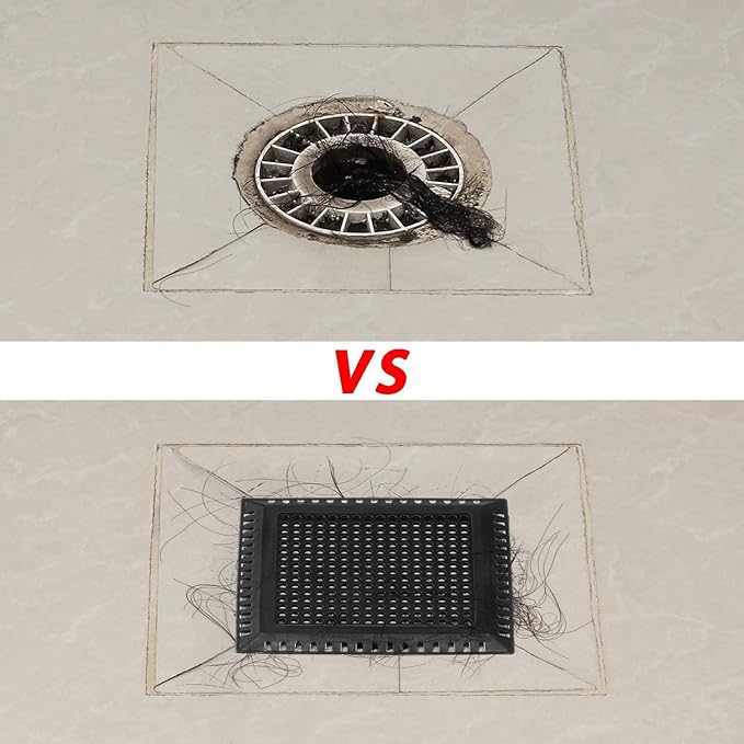 Aojuxix Shower Drain Hair Catcher/Drain Protector/Shower Drain Cover | - Image 4