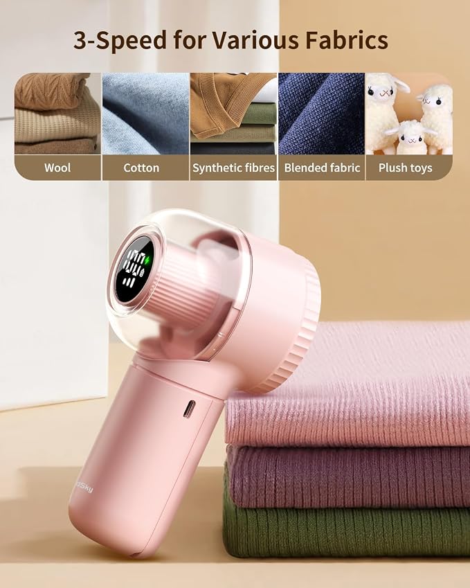 Fabric Shaver,    Rechargeable Lint Remover - Image 6