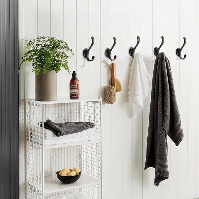 Coat Hooks 10Pack Hardware Towel Hooks - Image 3