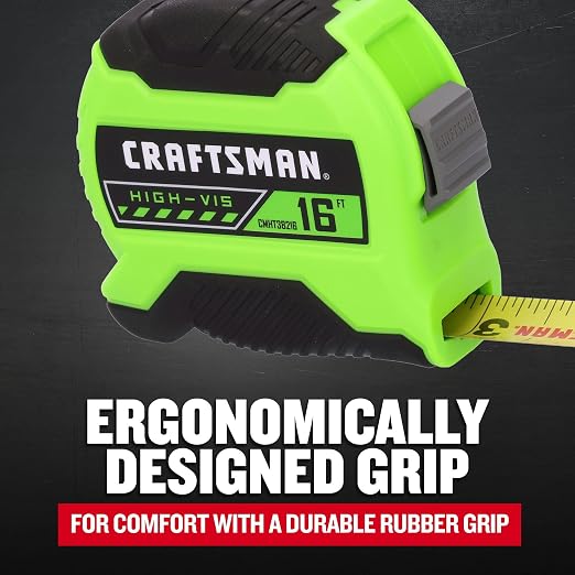CRAFTSMAN High-Visibility Tape Measure 16 FT - Image 5