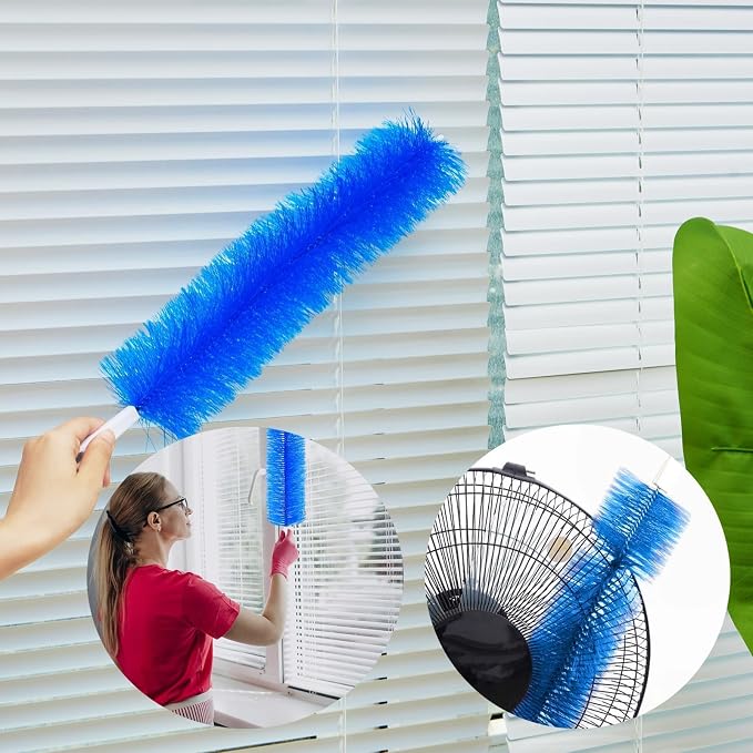 Fan Cleaner Brush, Fan Brush Cobweb Duster Microfiber Duster Ideal - Image 5