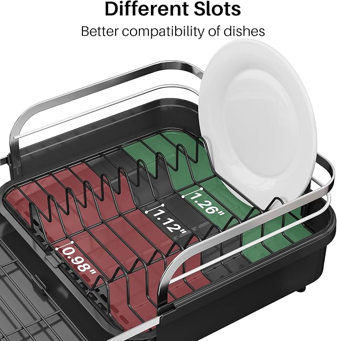 SNTD Expandable Dish Drying Rack - Image 7