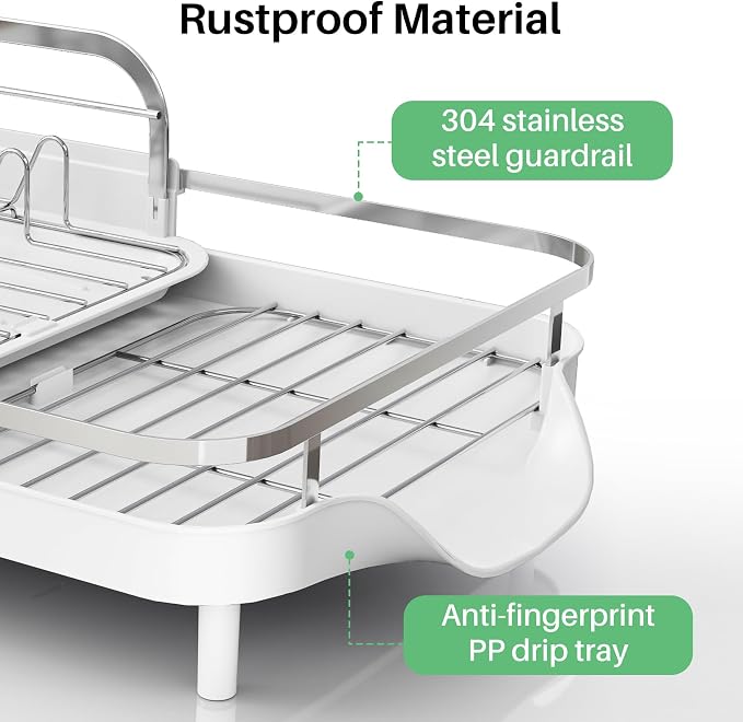 SAYZH Expandable Dish Drying Rack - Image 3