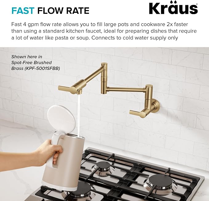 KRAUS Oletto Pot Filler Faucet - Image 9