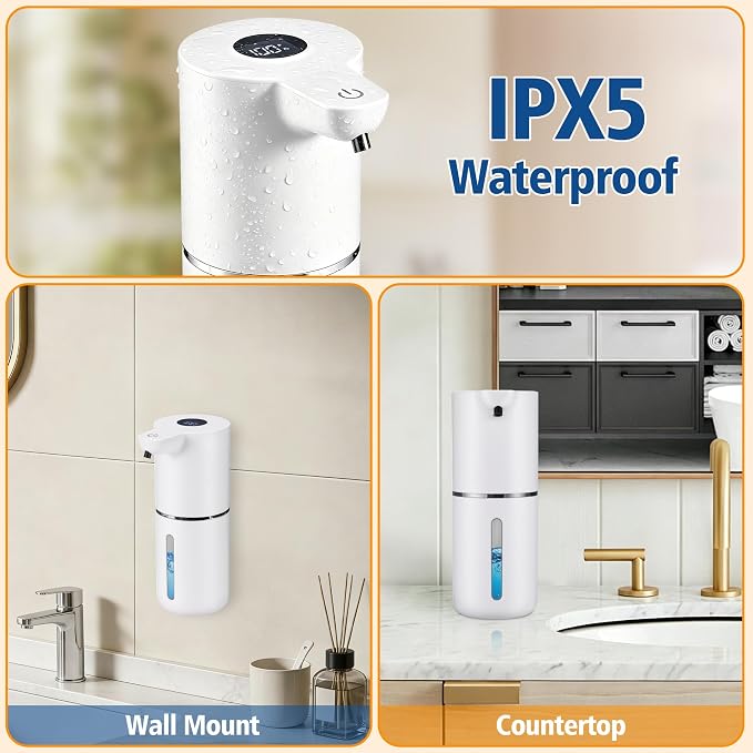 Automatic Liquid Soap Dispenser, Touchless Rechargeable - Image 8