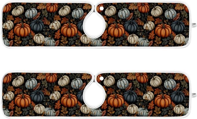 Fall Thanksgiving Pumpkin Sink Mat - Image 3