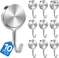 LOVIMAG Magnetic Hooks for Cruise Cabins 60Lbs 10 Pack by LOVIMAG