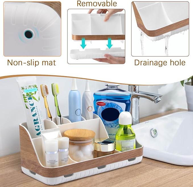 GFWARE Bathroom Countertop Organizer - Image 4
