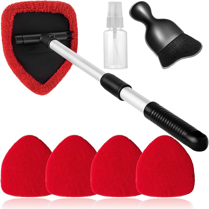Qydipclin 7pcs Windshield Cleaner Tool Car Window Cleaning Wash Kit - Image 7