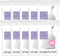 simplehuman Code M 200 Count Custom Fit Liners, Drawstring Kitchen Trash Bags by Unknown