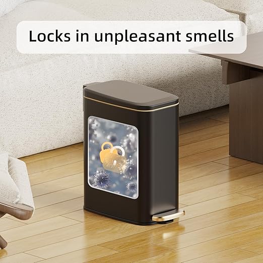 KSSKSS Small Bathroom Trash Can - Image 3