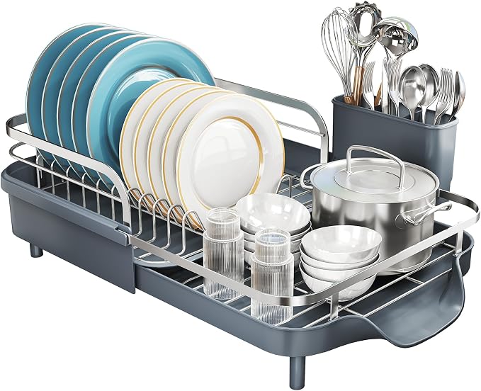 SNTD Expandable Dish Drying Rack - Image 8
