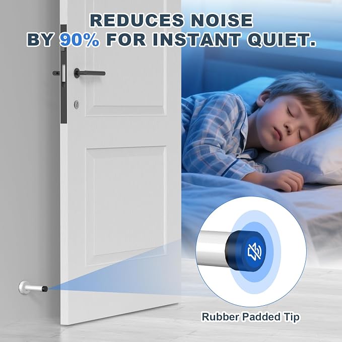 Door Stopper, No Drilling Wall Protection - Image 4