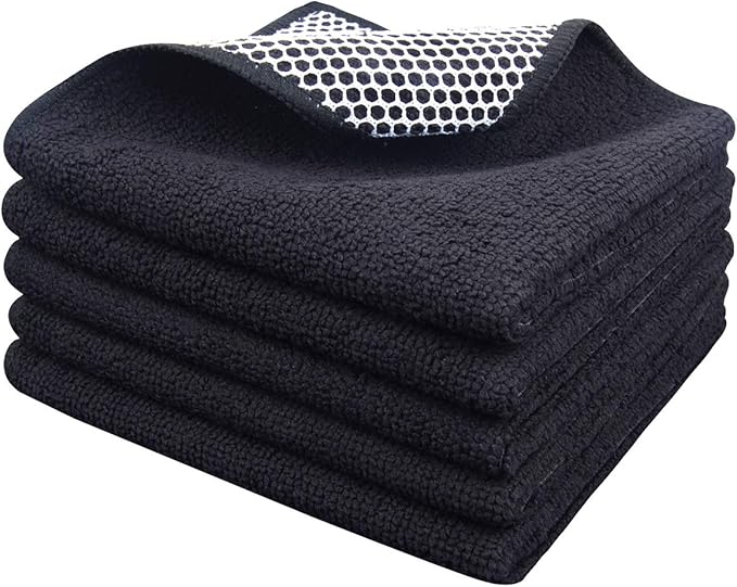 SINLAND Dish Cloth for Washing Dishes Kitchen Washcloth Cleaning Cloth by SINLAND