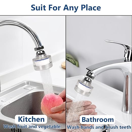 6 Pcs Sink Water Filter Elements, Universal Sink Faucet Filter Elements - Image 6