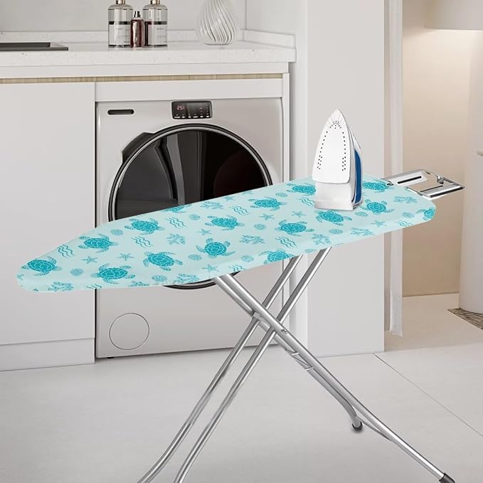 Turtle Print Ironing Board Cover 18x58 Ironing Board Cover, Resist Scorching - Image 2