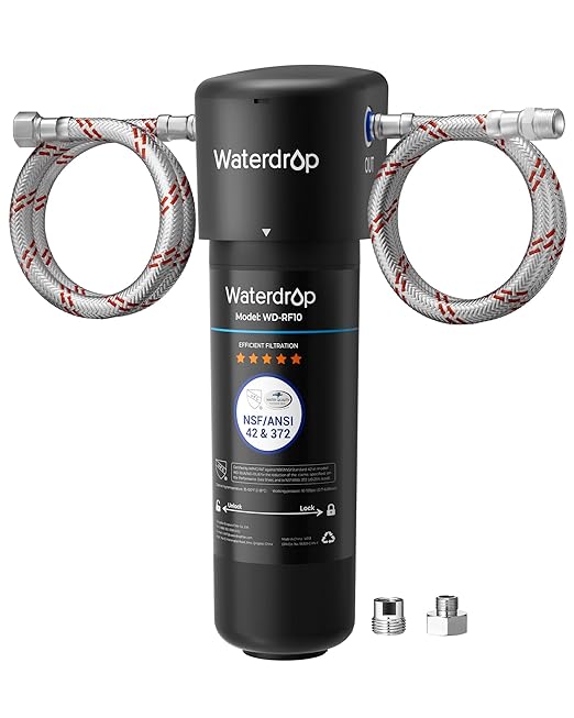 Waterdrop 10UA Under Sink Water Filter System, NSF/ANSI 42 Certified 1 Year | by Waterdrop