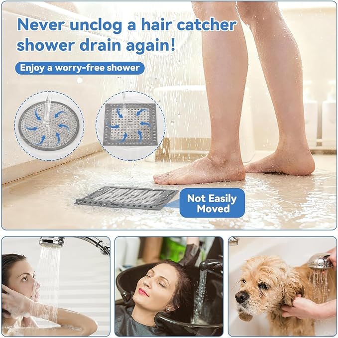 Shower Drain Hair Catcher, Hair Catcher - Image 3