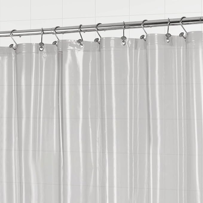 Barossa Design Clear Black Shower Curtain Liner Standard Size - Image 4