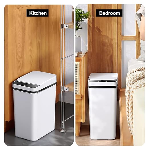 2.5 Gallon Smart Trash Can Sensor Motion - Image 6