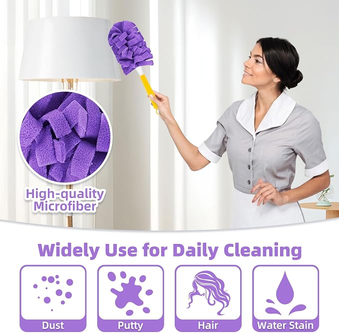18 PCS Microfiber Reusable Duster Refills - Image 7