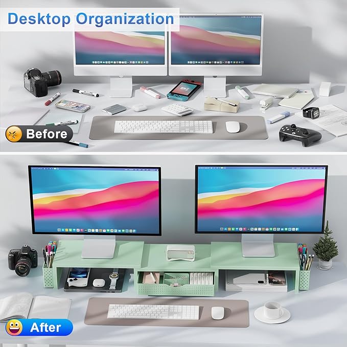 gianotter Dual Monitor Stand Riser - Image 2