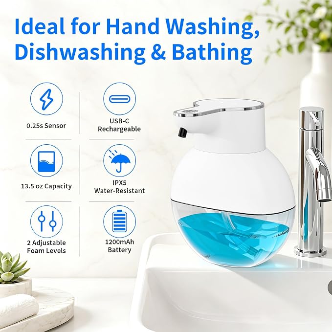 Automatic Liquid Soap Dispenser Touchless | Liquid Soap Dispenser - Image 2