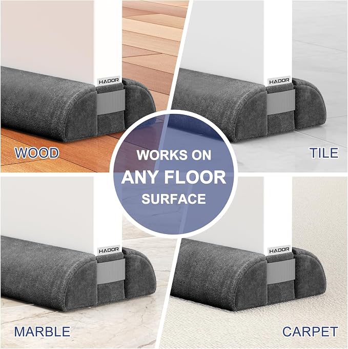 HADOR 2 Pack Door Draft Stopper - Image 6