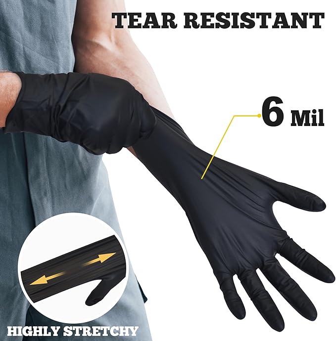Disposable Nitrile Exam Gloves - Image 2