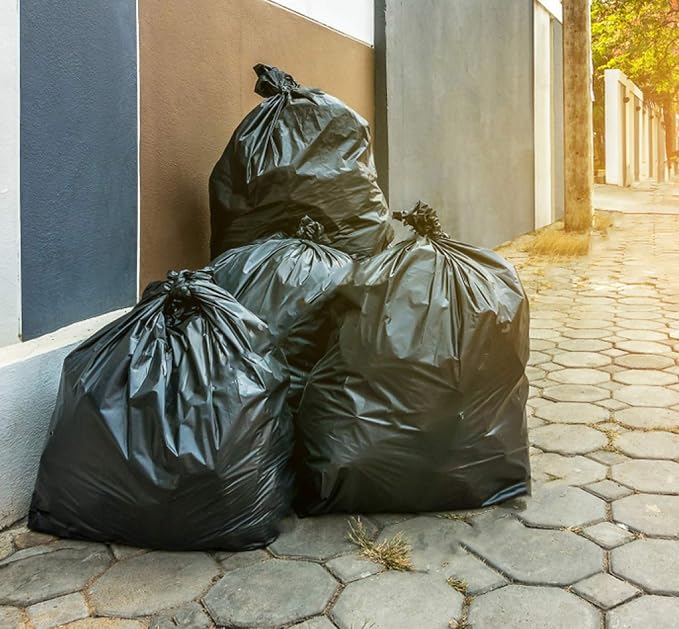 Veska Contractor Garbage Bags 55 Gallon 3 MIL Heavy Duty Contractor Trash Bags - Image 9