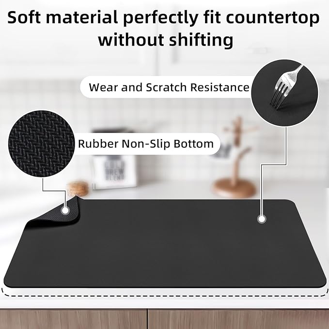LOPNUR Extra Large Dish Drying Mat - Image 4